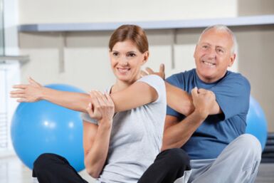 Terapia de exercicio para osteocondosa da parte inferior das costas