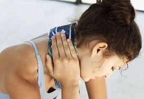 Comprimir como unha especie de tratamento da osteocondrose cervical