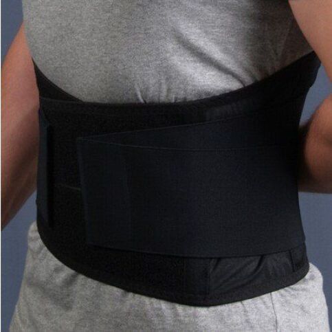 Cinto de fixación lumbar para osteocondrose